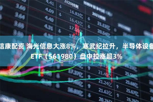 信康配资 海光信息大涨8%，寒武纪拉升，半导体设备ETF（561980）盘中拉涨超3%